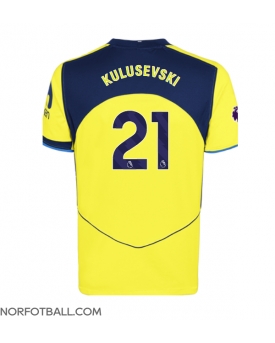 Billige Fotballdrakt Tottenham Hotspur Dejan Kulusevski #21 Replika Tredjedrakt 2025-26 Kortermet